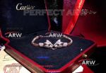 Perfect Replica Cartier Diamond Panther Head Bracelet Rose Gold Bracelet